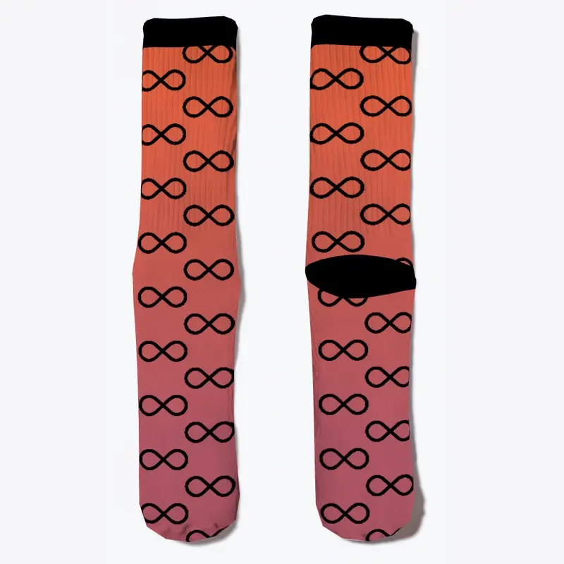 Infinite Socks - ORANGE