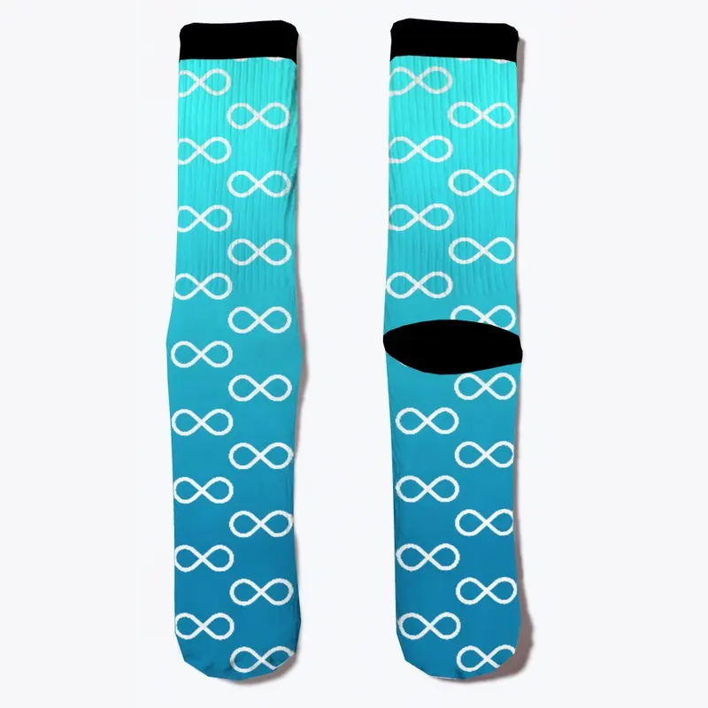 Infinite Socks - BLUE